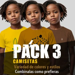 >Pack 3 Estampada