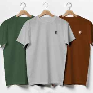Pack gris, café, verde