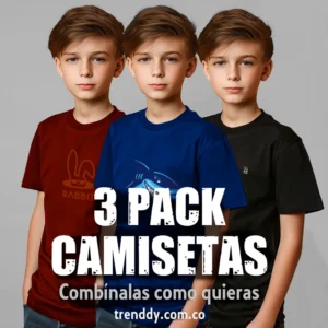 >Pack 3 Estampados